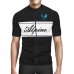 Alpine Bike Signature Men Cycling Jersey V1 Black And White Regular Fit