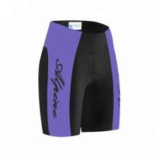 Alpine Bikes Signature Cycling Foam Padded Shorts Blue