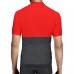 Alpine Bike Slim Fit Men Cycling jersey Black And Red