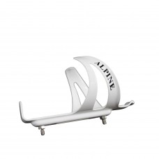 Alpine Bike Water Bottle Cage Fiber White