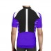 Alpine Slim Fit Men Cycling Jersey Blue And Black