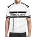 Dolan Original Men Cycling Jersey White Regular Fit