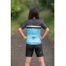 Apace Breakaway Snug-Fit Womens Cycling Jersey Skyfall