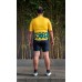 Apace Chase Sung-fit Men Cycling Jersey Mango