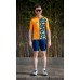 Apace Chase Sung-fit Men Cycling Jersey Orange