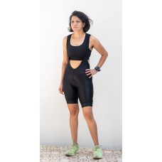 Apace Ebony Women Cycling Bib Shorts Black