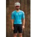 Apace Podium-fit Men Cycling Jersey Ocean Blue