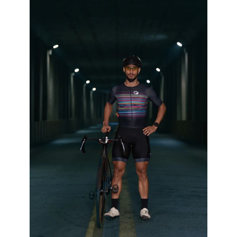 Apace Race Fit Men Cycling Jersey Flash