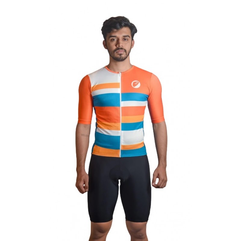 Apace Snug Fit Men Cycling Jersey Breakaway Sunlight