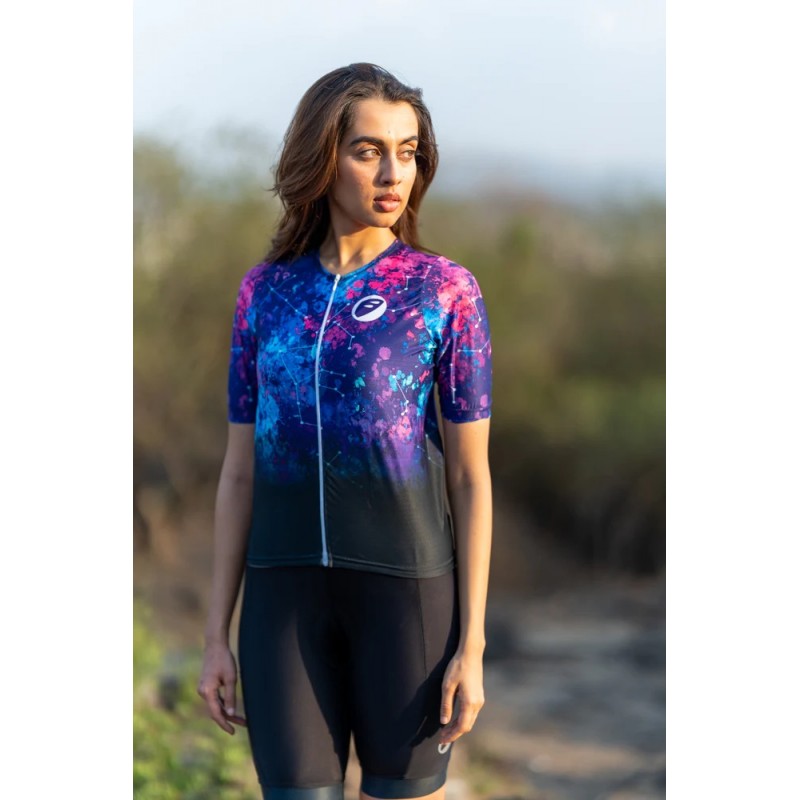 Apace Race-fit Womens Cycling Jersey Constellation