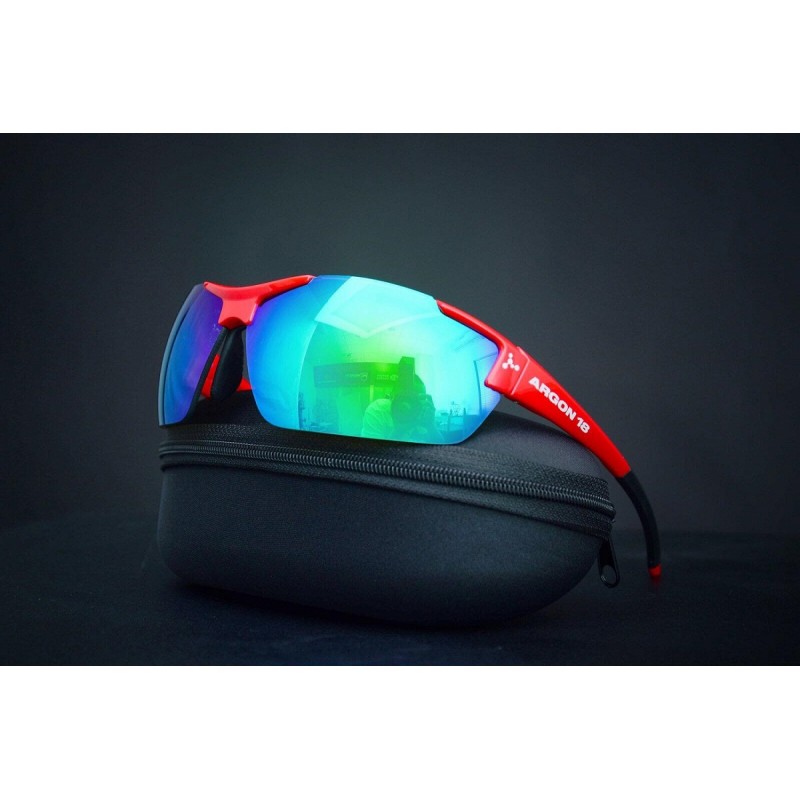 Argon 18 Cycling Sunglasses Gloss Red