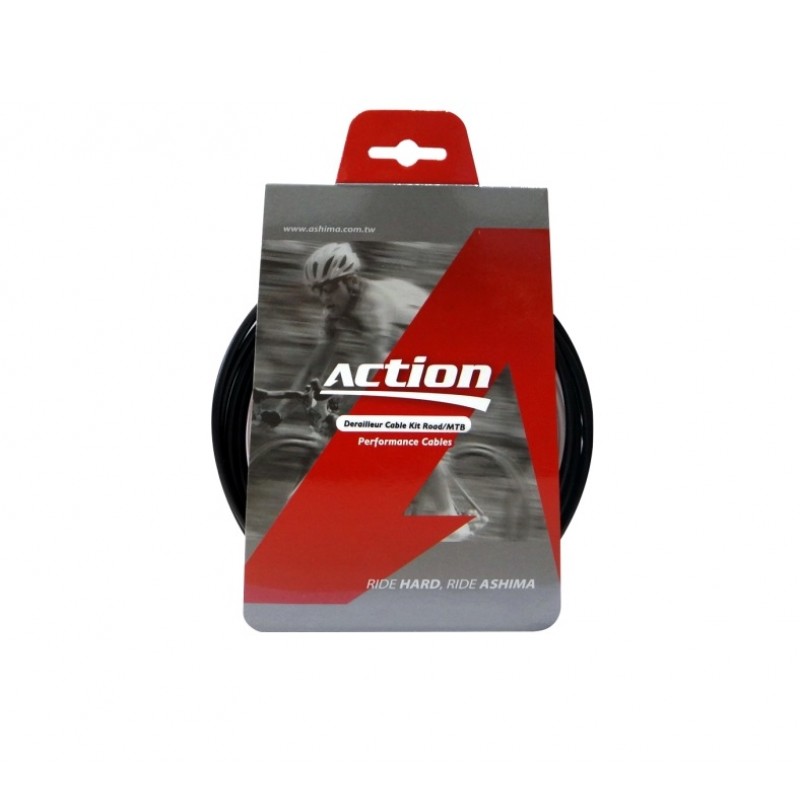 Ashima Action Road Brake Cable Kit For Shimano
