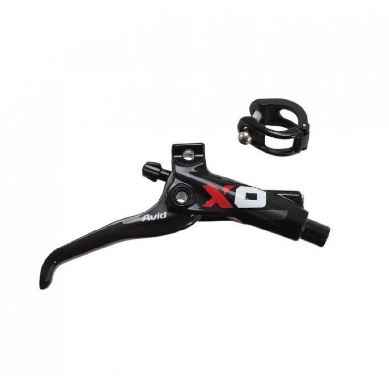 Avid X0 Brake Lever Servicekit (No Hose) - Black/Red