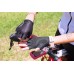 Baisky Cycling Half Finger Gloves Back Black