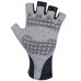 Baisky Cycling Half Finger Gloves Conquer Black