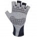 Baisky Cycling Half Finger Gloves Conquer White