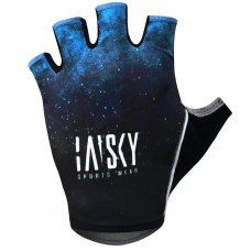 Baisky Cycling Half Finger Gloves Mirage Blue