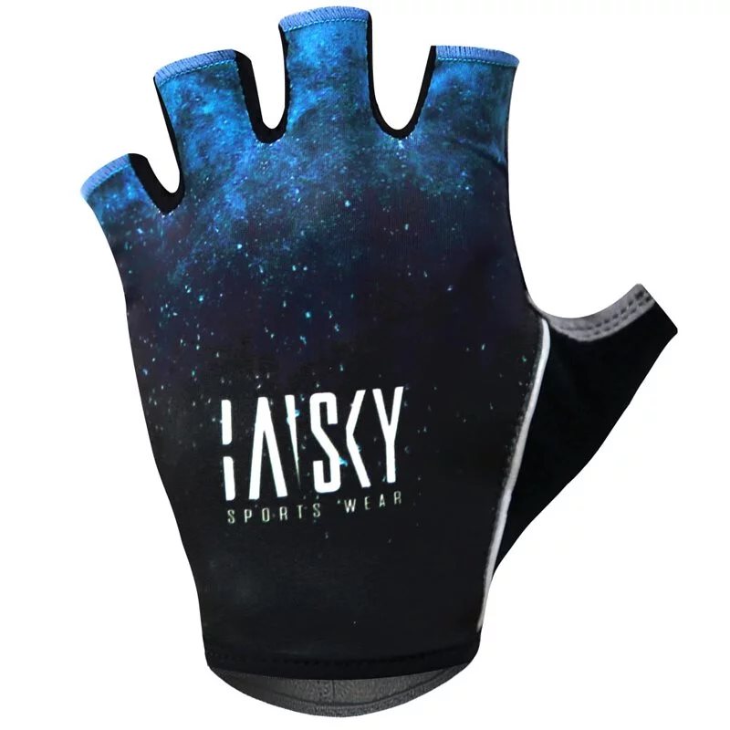 Baisky Cycling Half Finger Gloves Mirage Blue