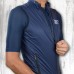 Baisky Men Double Zipper Wind Vest Bk Blue