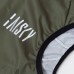 Baisky Men Double Zipper Wind Vest Army Green
