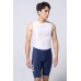 Baisky Men Endurance Bib Shorts With Vion Insert Pads Blue