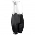 Baisky Men Ultra Endurance Bib Shorts With Elastic Interface Pads Black