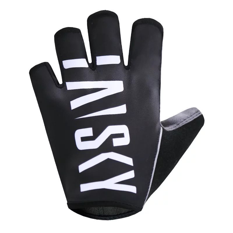 Baisky TRHF349 Happy Unisex Half Finger Gloves Black