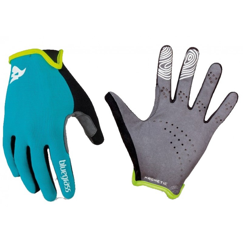 Bluegrass Magnete Lite Full Finger Hand Gloves Cyan Green 2019