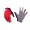Bluegrass Magnete Lite Full Finger Hand Gloves Red Black 2019