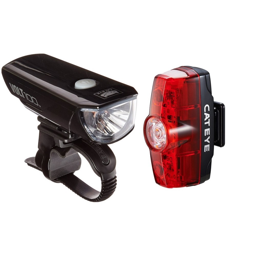 cateye hl el150rc volt100 and tl ld635 r rapid mini bicycle headlight taillight set 1000x1000