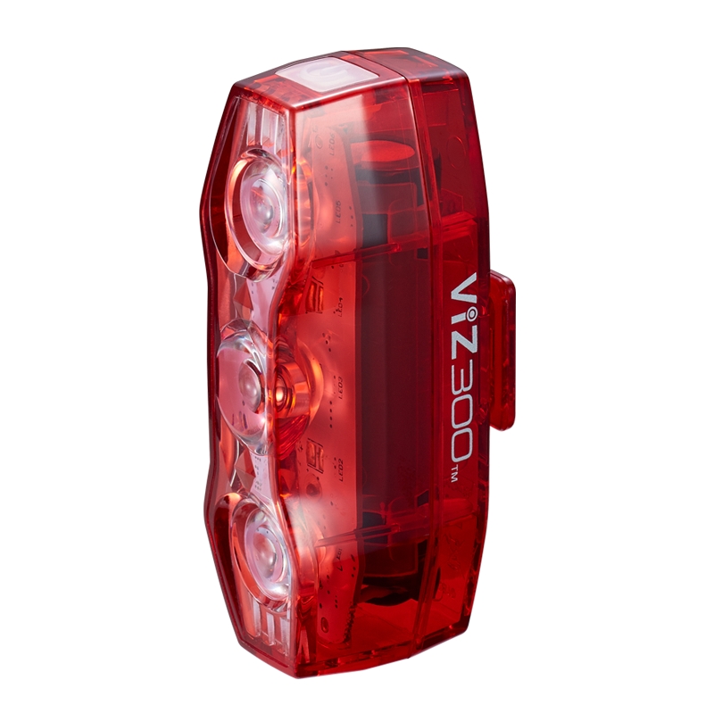 Cateye VIZ300 Rechargeable Bicycle Tail Light