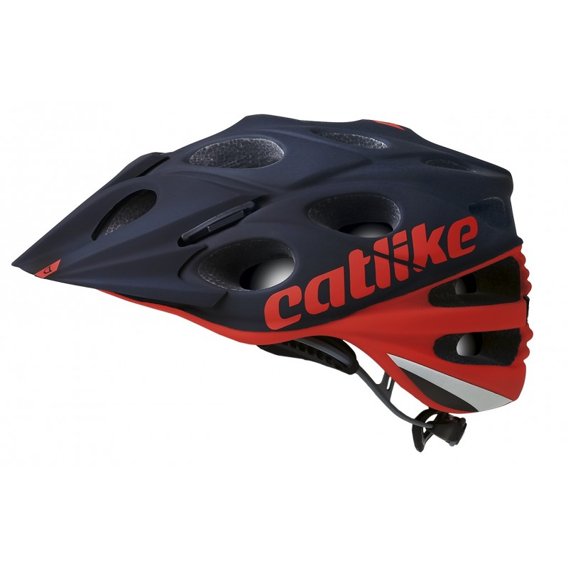 Catlike Leaf 2C MTB Bike Helmet Red Black