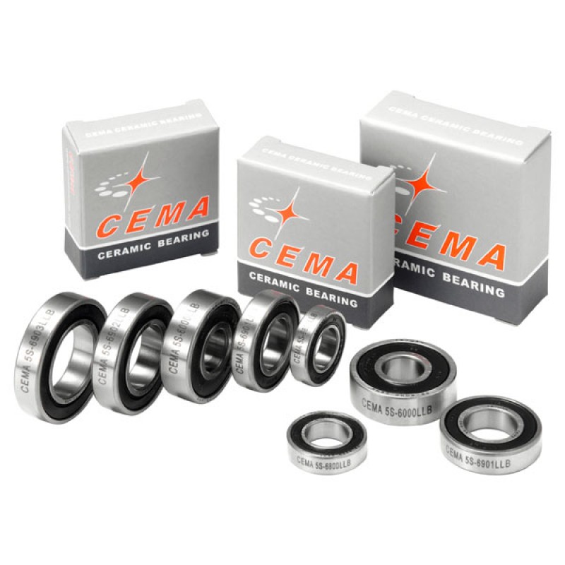 Cema 6001 Chrome Steel Wheel Bearing