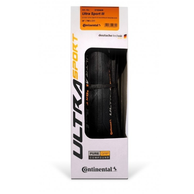 Continental (700X23C) Ultra Sport III Foldable Road Bike Tyre