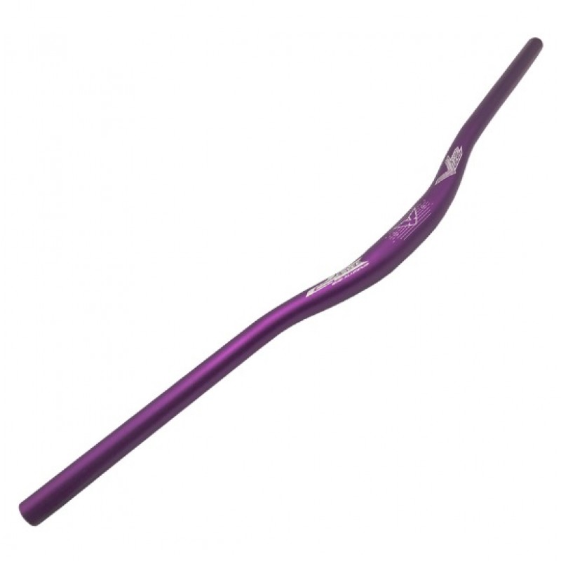 Enlee Laser Curved Bicycle Handlebar purple (31.8X800MM)