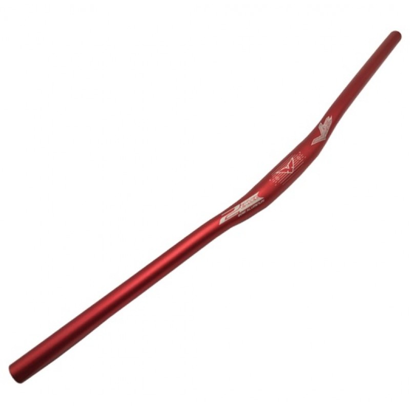 Enlee Laser Curved Bicycle Handlebar Red ( 31.8X800MM )