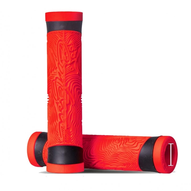Enlee Silicone Handlebar Grip Red