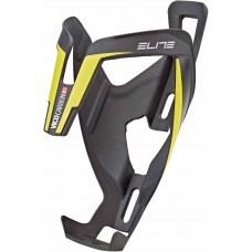 Elite VICO Bottle Cage Carbon Mat Graphic Yellow