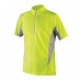 Endura Cairn S/S Cycling Jersey Hi Viz Yellow