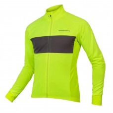 Endura FS-260 Pro Jetstream L/S II Jersey Hi-Viz Yellow (YV)