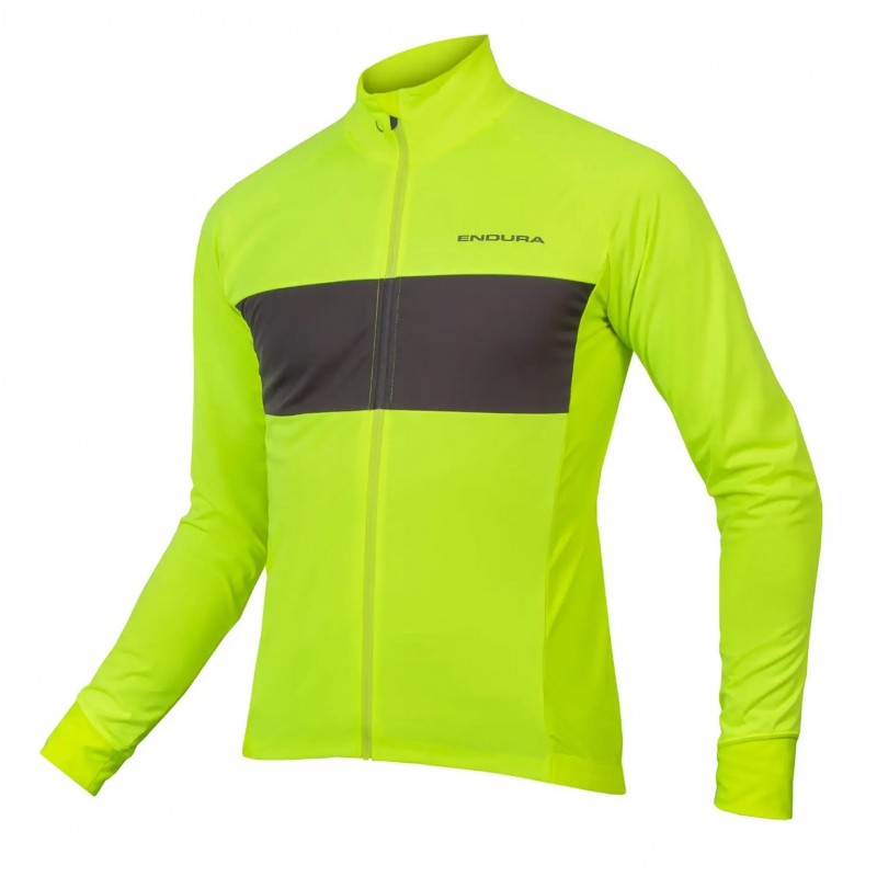 Endura FS-260 Pro Jetstream L/S II Jersey Hi-Viz Yellow (YV)