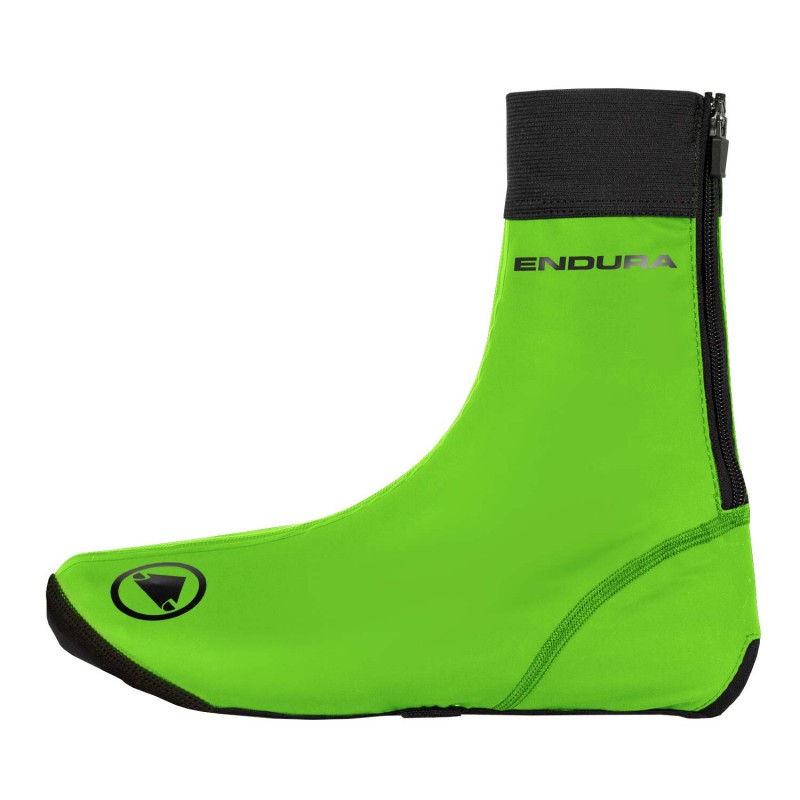 Endura FS260-Pro Slick Overshoe - Hi Viz Green (GV)