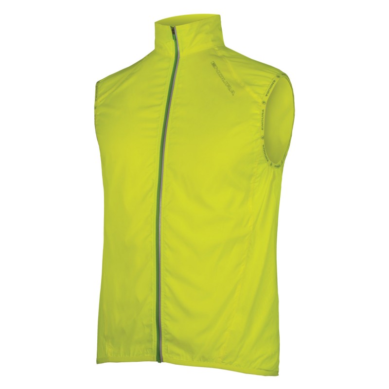 Endura Pakagilet II Windproof Hi-viz Yellow