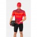 Endura Virtual Texture S/S Jersey Ltd - Red