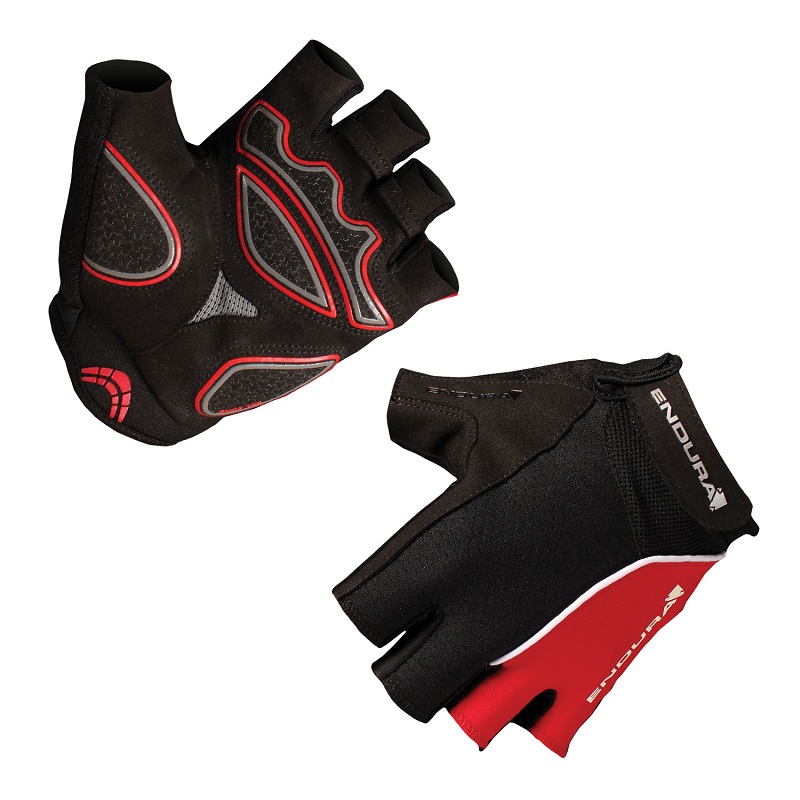 Endura Xtract Mitt Summer Cycling Gloves, Red