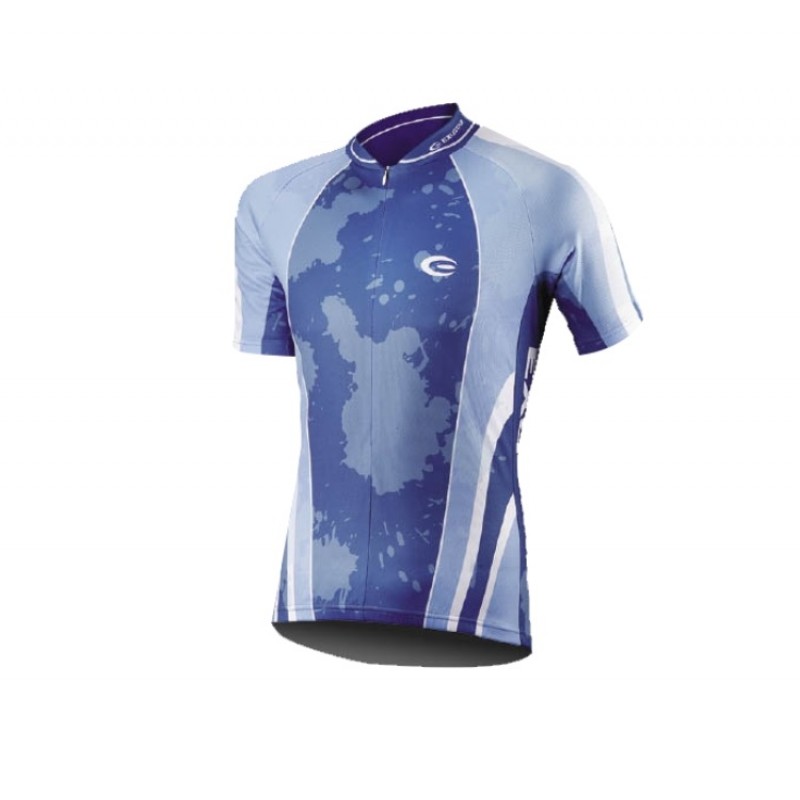 Exustar Cycling Jersey Blue Light Blue