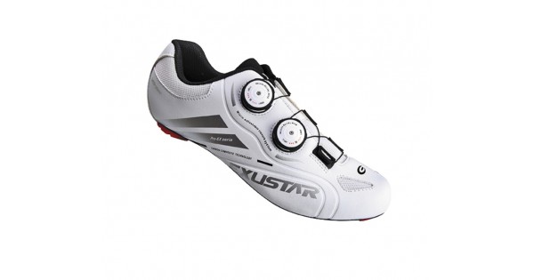 Buy Exustar Cycling Road Shoe White 