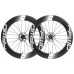 FFWD RYOT77 Triathlon And Road wheel 77 MM Full Carbon Clinchers Black Disk Brake