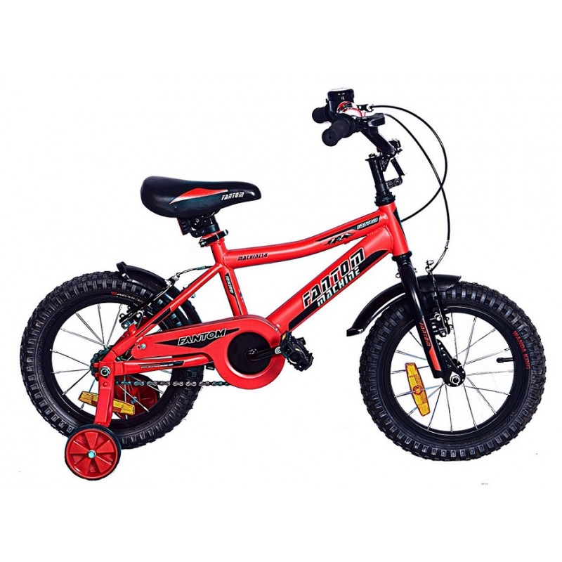 Fantom 16T Machine Kids Bike Red Black