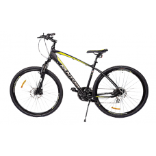 Fantom City Ryder Plus Hybrid Bike Black Yellow